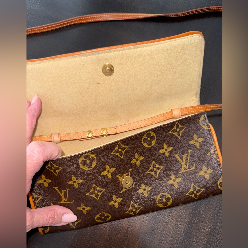 Vintage 2001 Louis Vuitton Monogram Twin Pochette GM - Picture 4 of 16